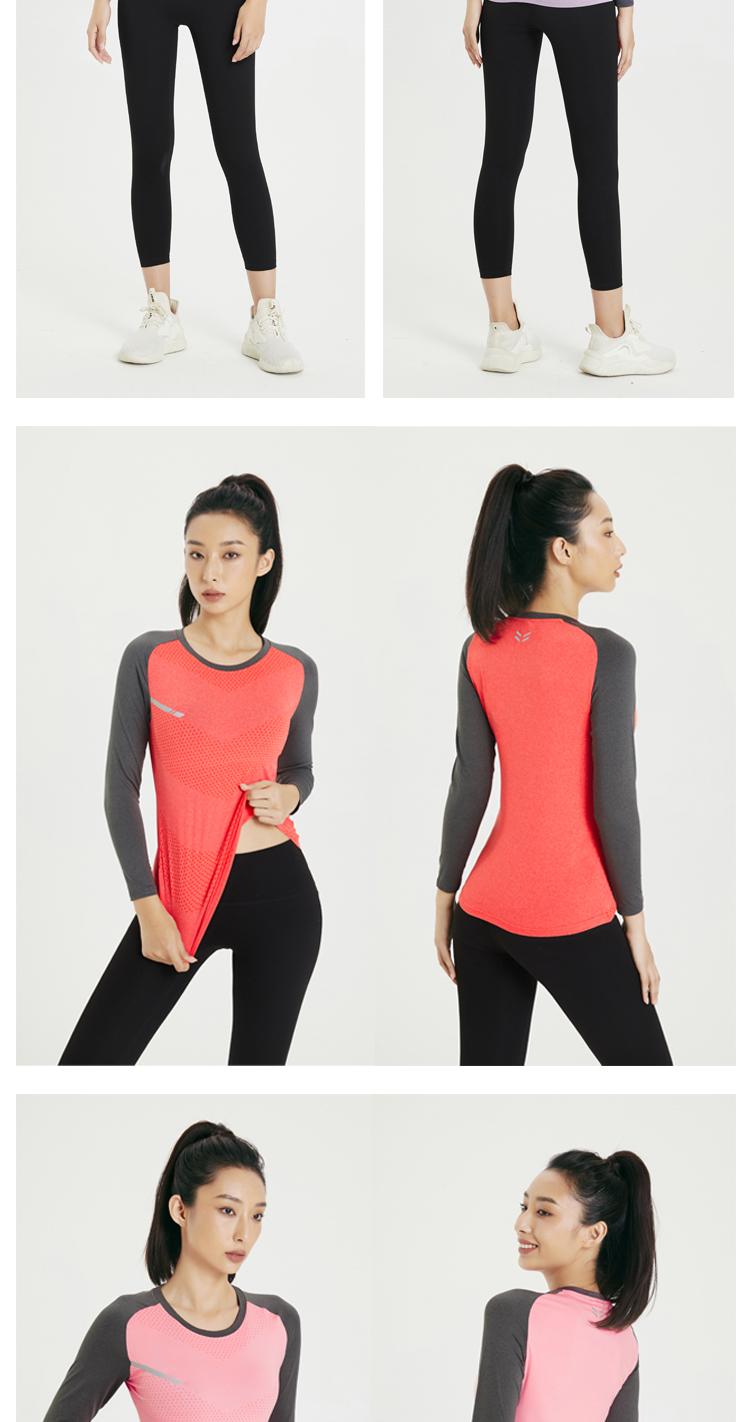 T-2 T-shirt Long Sleeved Round Neck For Women