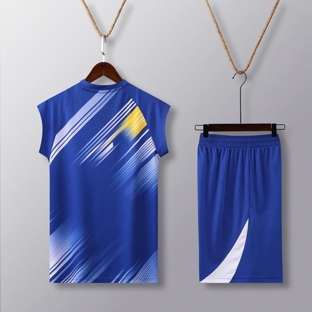 Men 844 # Men's Volleyball Shirt Short Sleeve V-neck