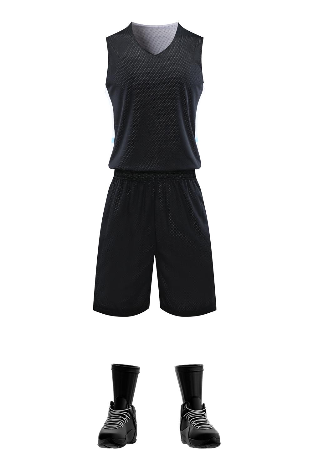 A915 # Double Sided Basketball Suit, Worn On Both Sides