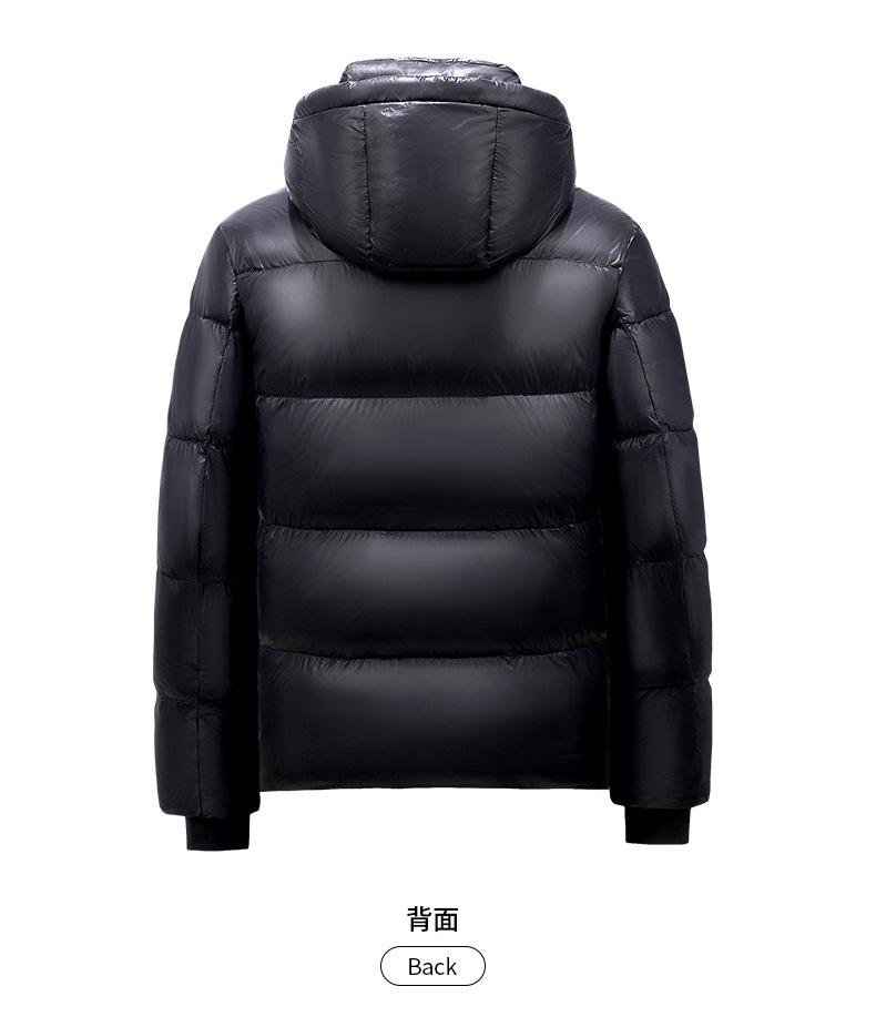 F6902 Black Gold Down Jacket White Duck Down Ready To Wear Average Weight 1000g Long Sleeved Jacket