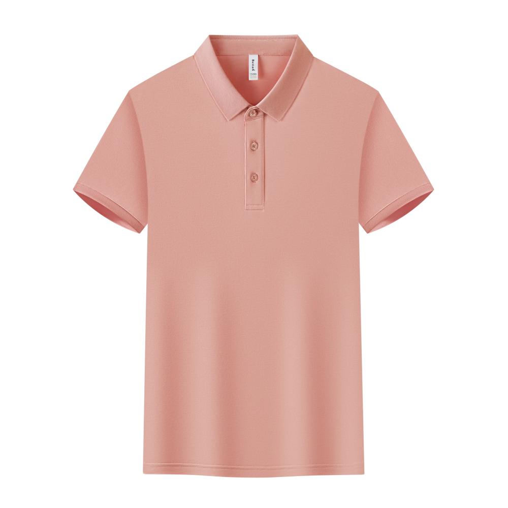 BT6699 Sorona Solid Color Lapel Polo Short Sleeved Lapel