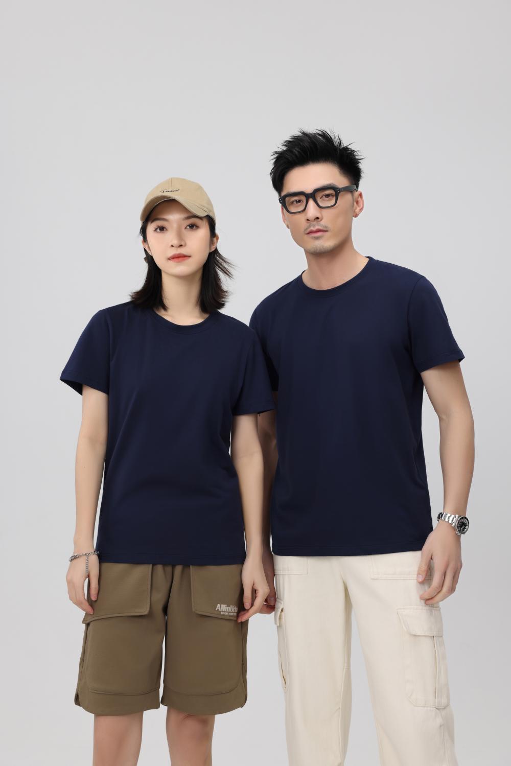 BT2777 (240g DuPont Solona Round Neck T-shirt) Short Sleeved Round Neck