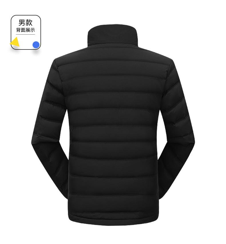 F6001 Couple's Stand Up Collar Down Vest Jacket Thick