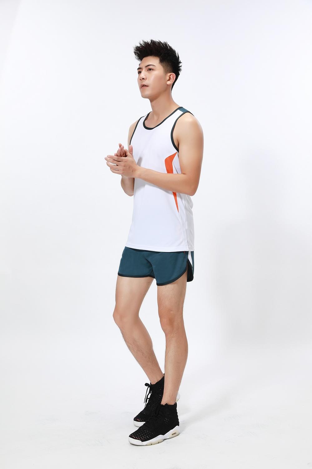 Men A3058 # Track And Field Uniform Men's Slimming