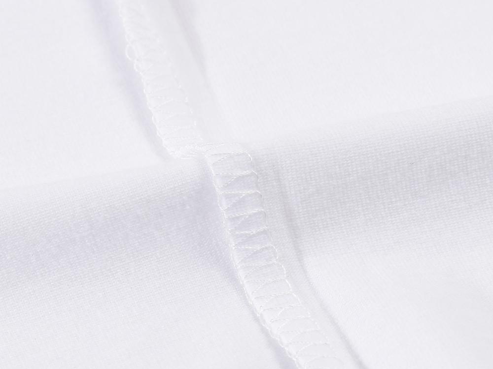 017-32 Pieces Of Chinese Cotton Edging Adult Round Neck Short Sleeved T-shirt Short Sleeved Round Neck