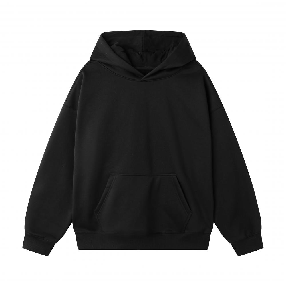 Twisted Jacquard Double-sided Small Drop Shoulder Strap Sweatshirt 6064 # Hooded Hood