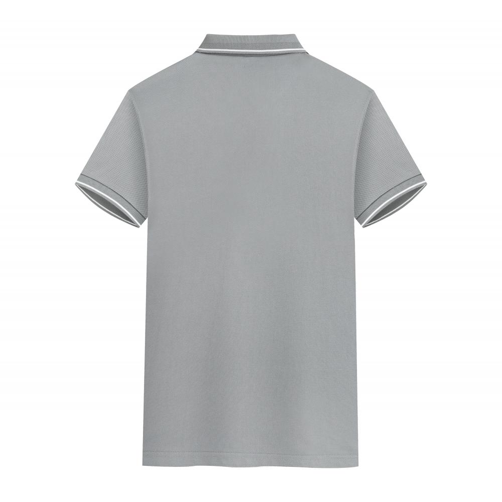 F2024-200g Combed Cotton Polo Shirt (60% Cotton, 40% Polyester) Polo Short Sleeved Collar