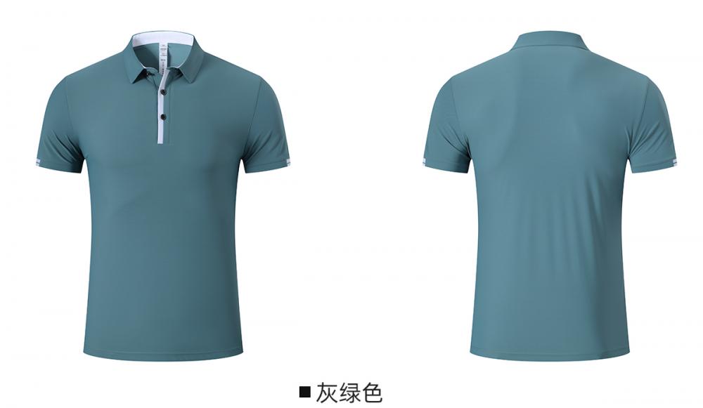 R329 # POLO Short Sleeve T-shirt Polo Short Sleeve Collar