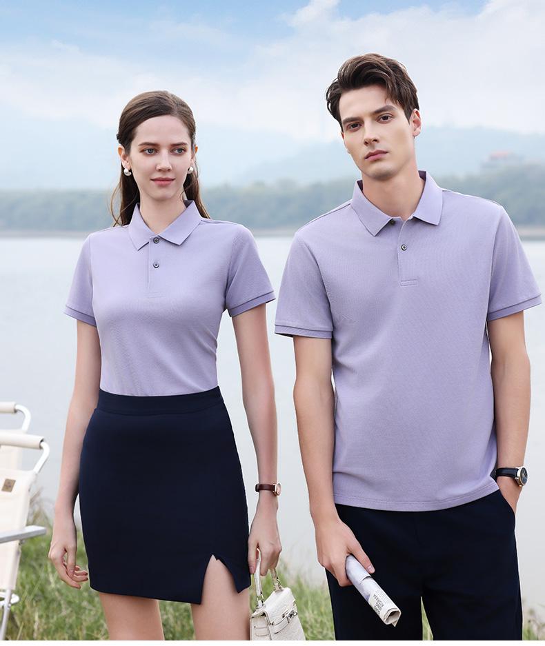 50169 # Casual Business Polo Shirt Polo Short Sleeve Collar