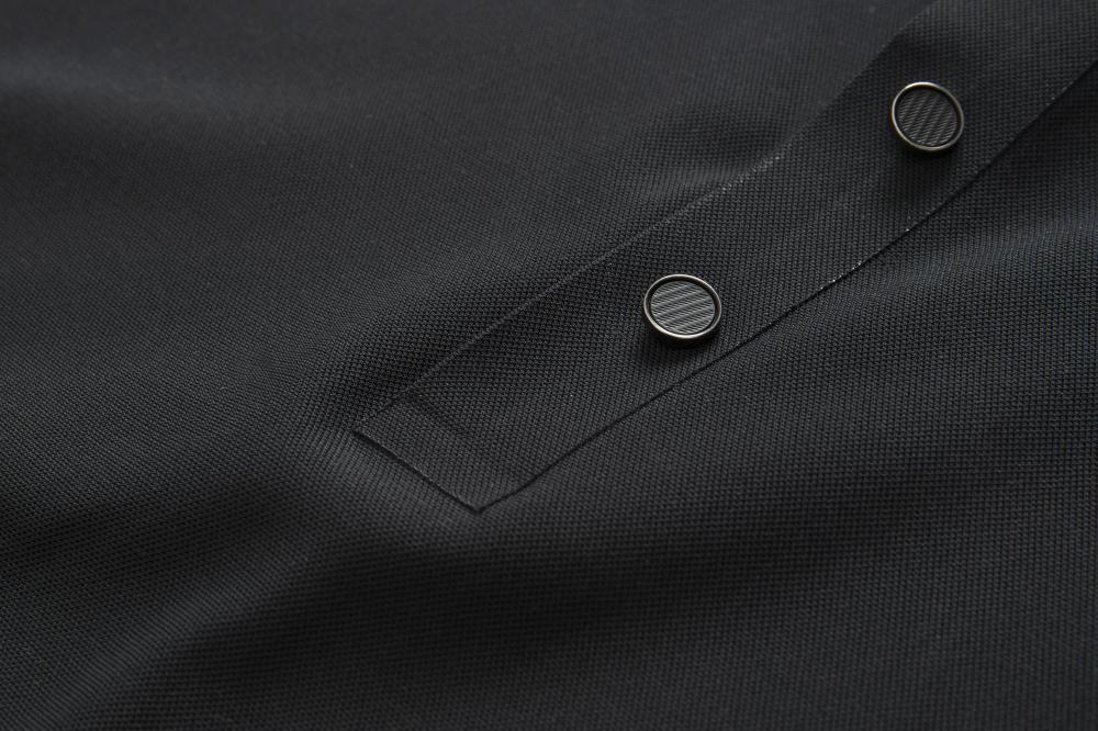 CX151 Seamless Lapel Polo Short Sleeved Lapel