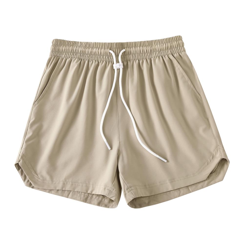 A6008- Four Sided Elastic Shorts, Three Quarter Pants