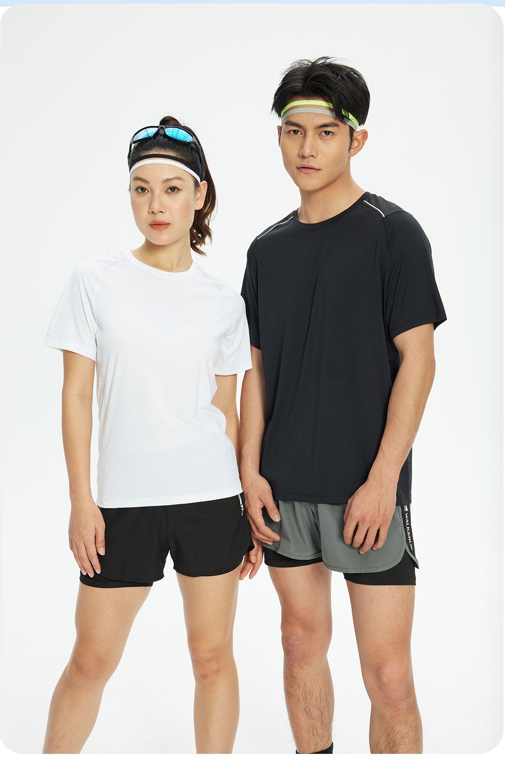 R365 # Sports Running Round Neck T-shirt Short Sleeve Round Neck