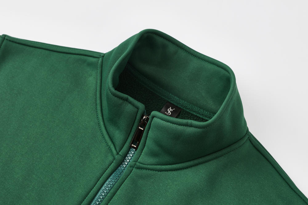 YS2192 Zipper Stand Collar Hoodie Stand Collar Zipper