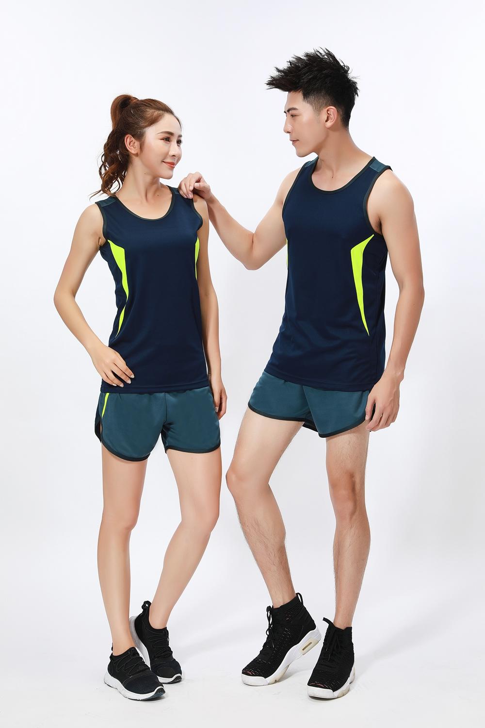 Men A3058 # Track And Field Uniform Men's Slimming