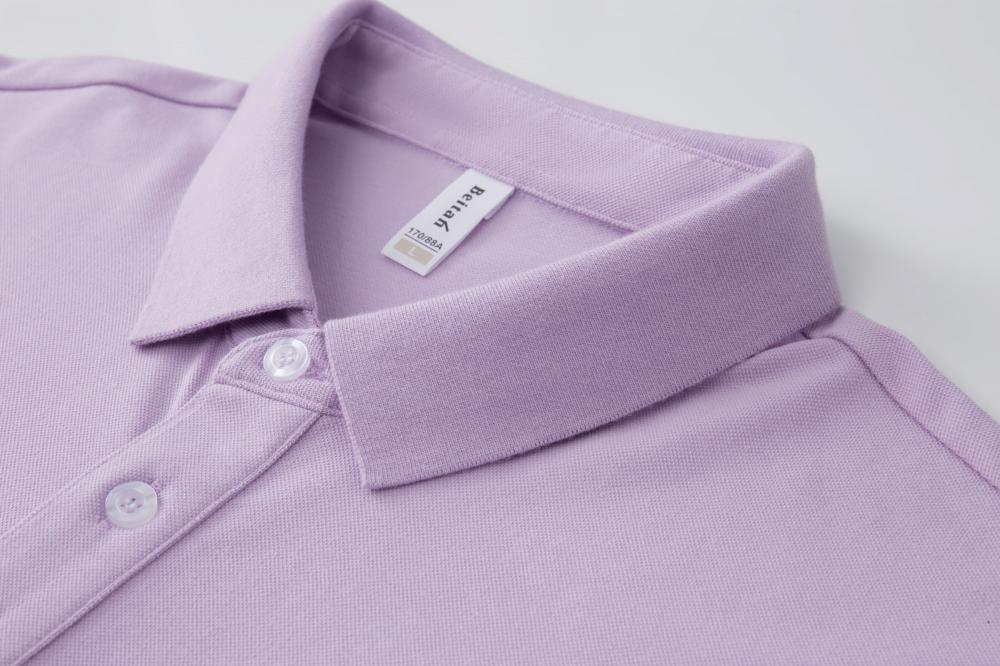 BT6688 Mulberry Silk Solid Color Polo Short Sleeve Collar