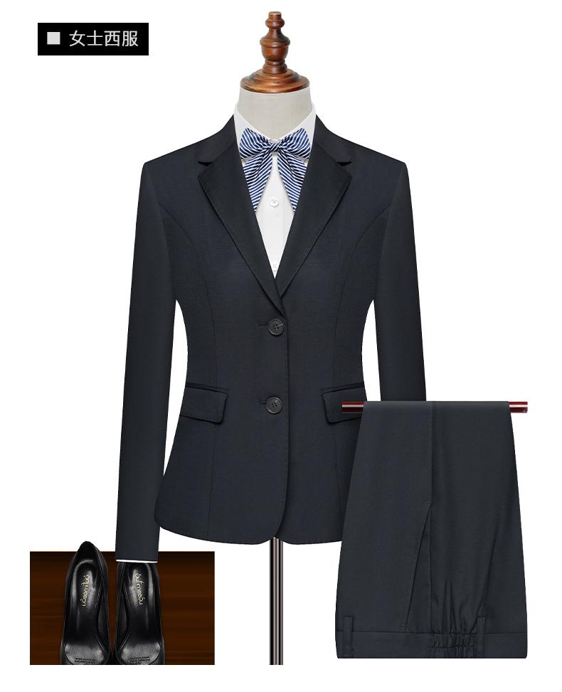 M50 Navy Blue/double Button Bead Edge Suit/50% Wool -280g Suit Set