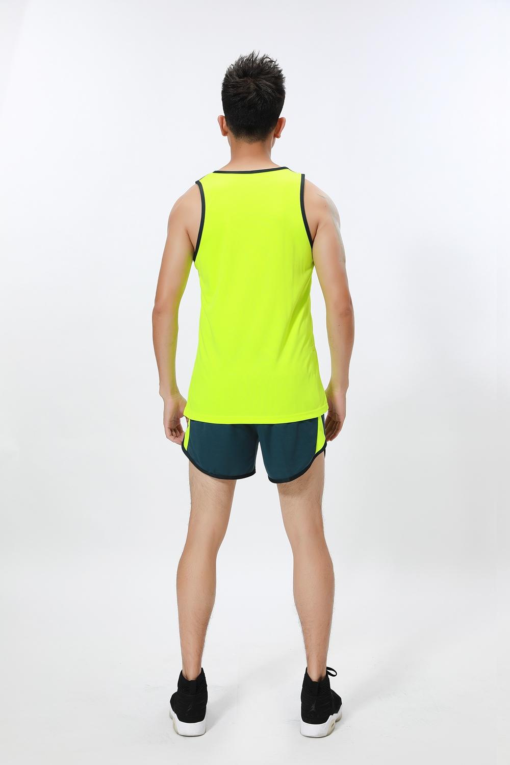 Men A3058 # Track And Field Uniform Men's Slimming