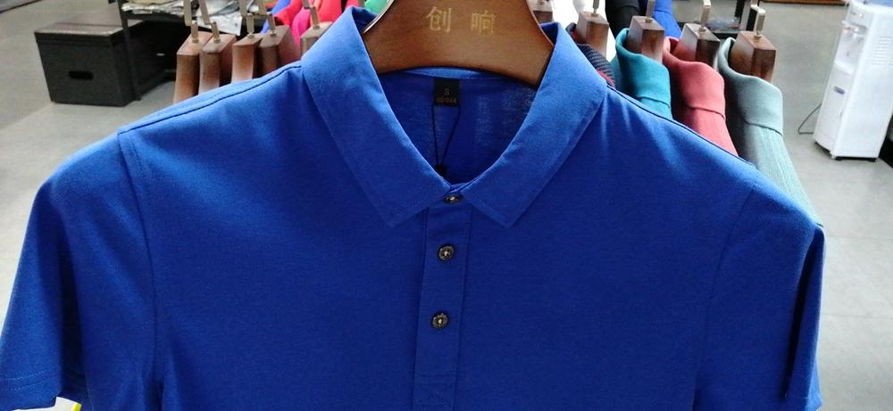 6502 Polo Short Sleeved Lapel