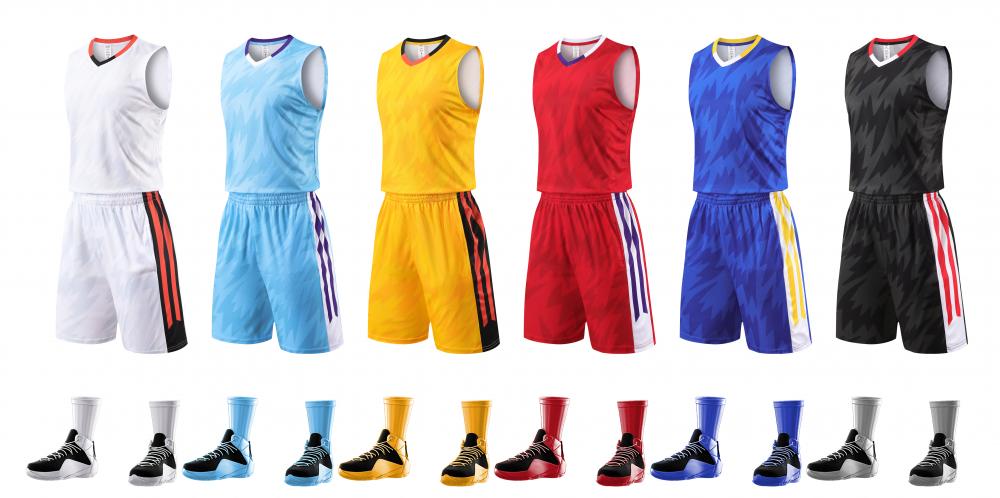 LQ235 # American Basketball Suit Set Loose Casual Edition