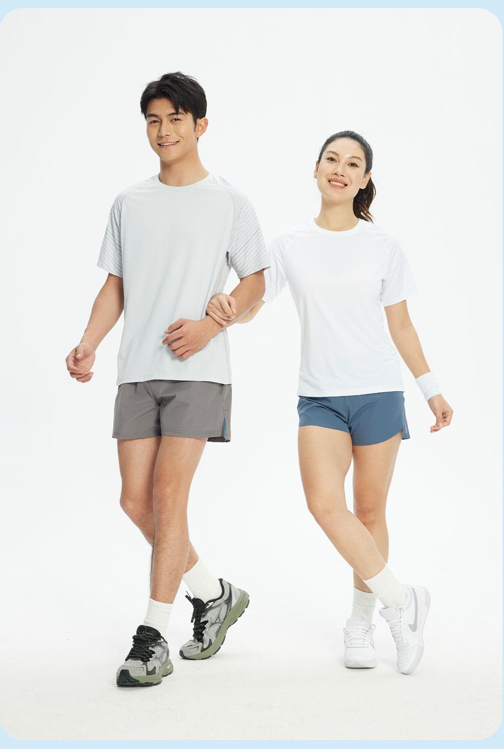 R369 # Sports Running Round Neck T-shirt Short Sleeve Round Neck