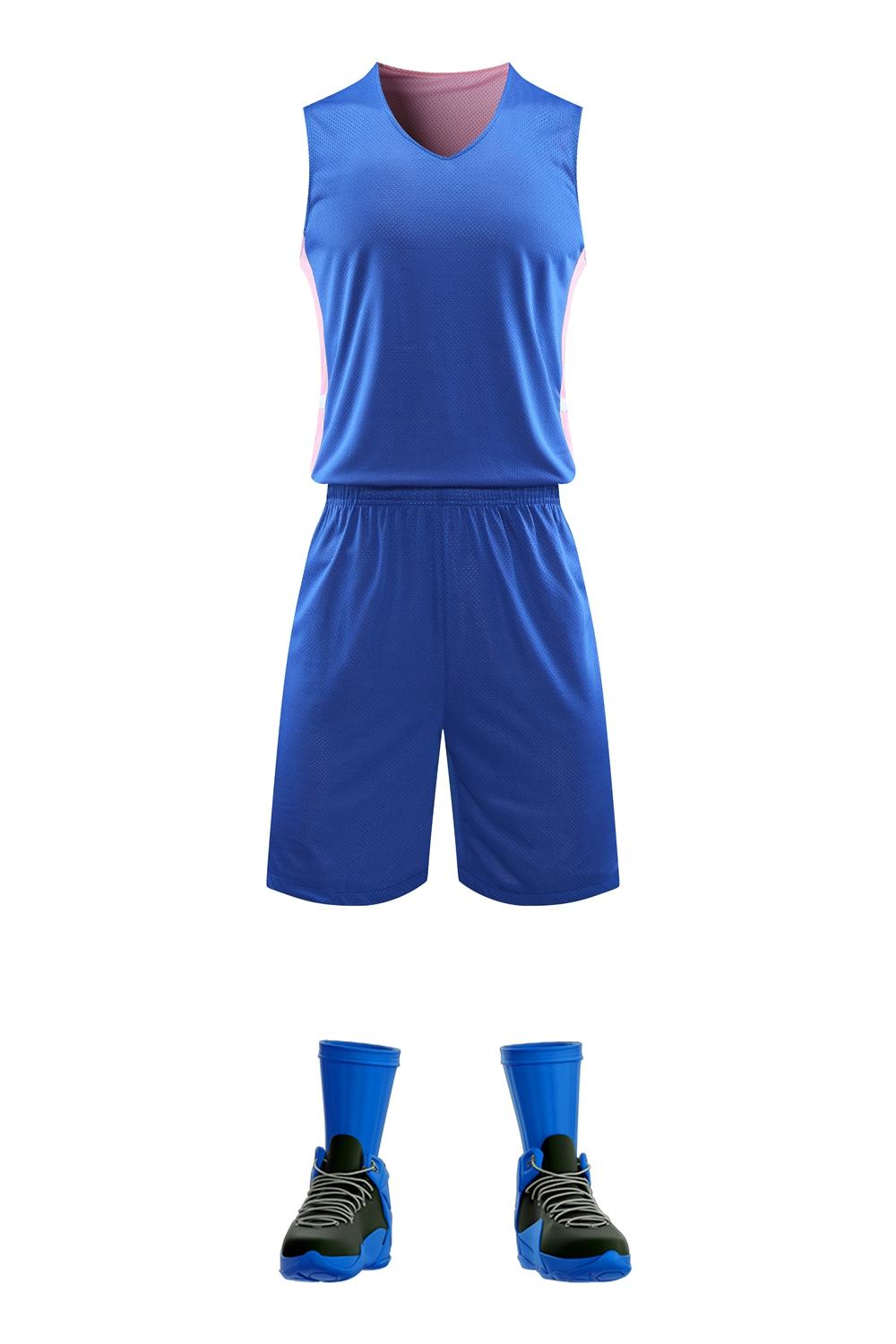 A915 # Double Sided Basketball Suit, Worn On Both Sides