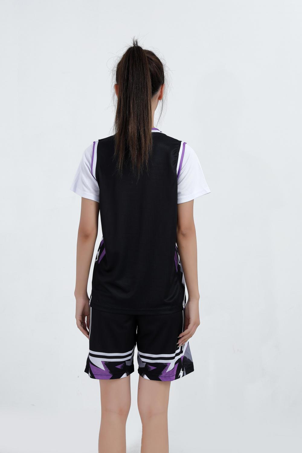 LQ1306 # Short Sleeved Basketball Set Short Sleeved Round Neck