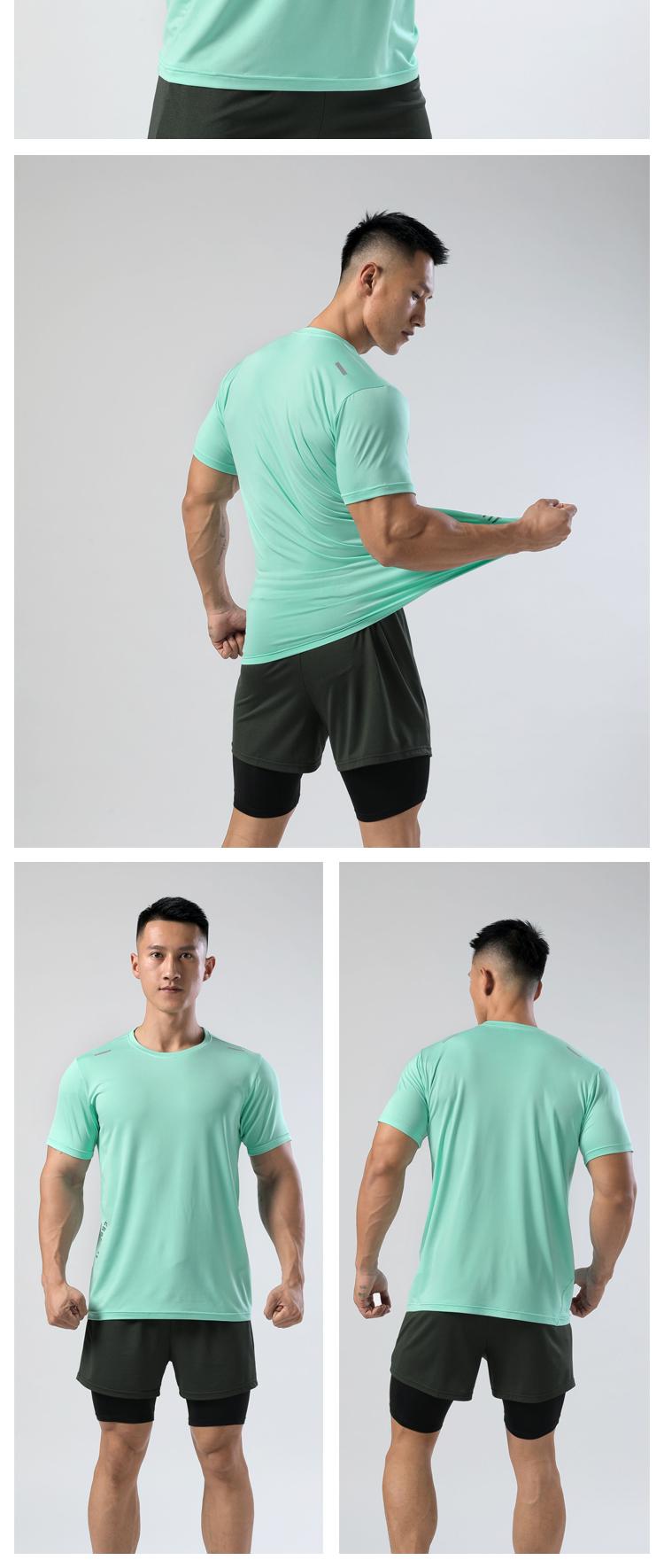 M-16 T-shirt Short Sleeved Round Neck For Men