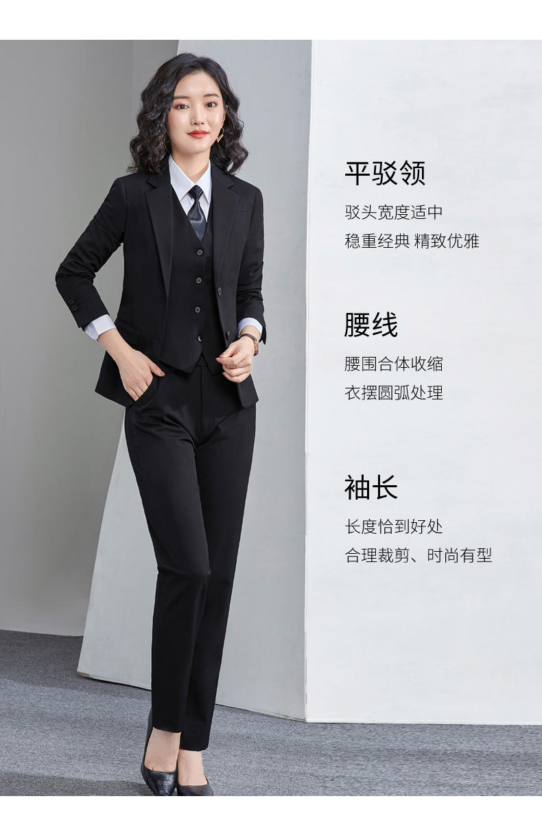 H692 # Double Button Suit/Advanced Four Sided Bounce/Men's And Women's Same Style (H Style) Suit Slim Fit Edition