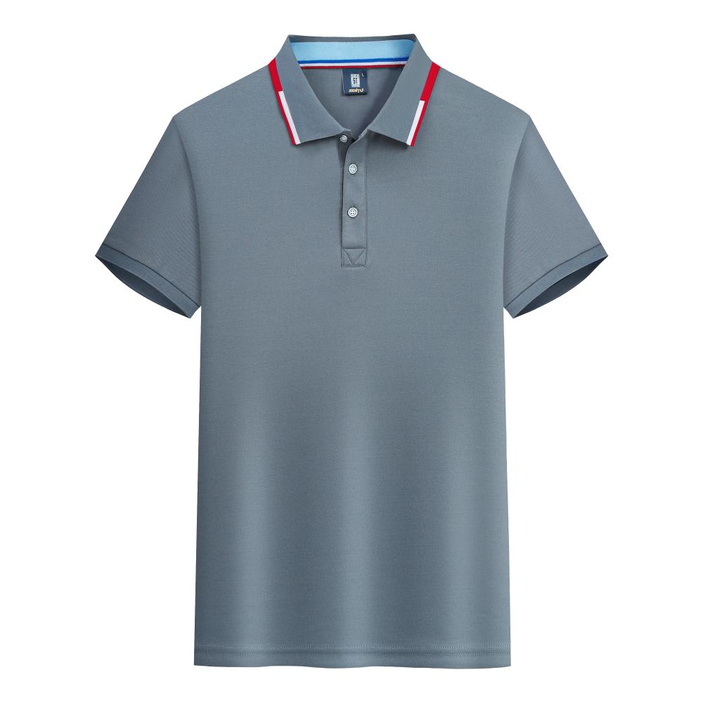 696 Polo Short Sleeved Lapel