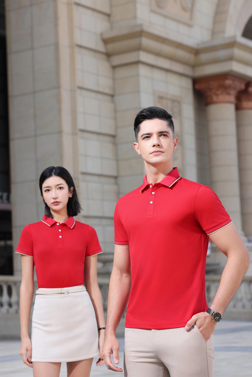 CX923 Polo Short Sleeved Lapel