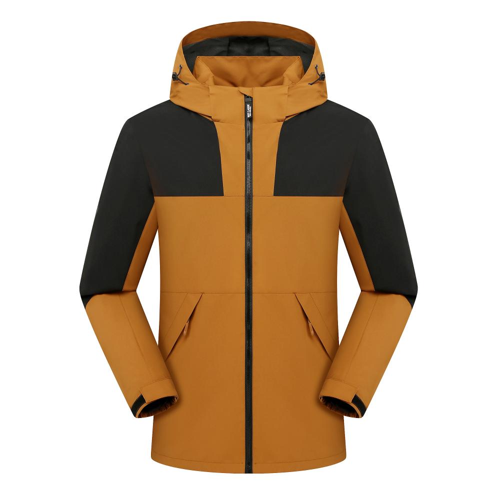 F1013 Dongfeng Fashion Couple Outdoor Single-layer Mesh Jacket With Zipper Design Inside, Ready To Wear Embroidery For More Convenient And Beautiful Thin Design