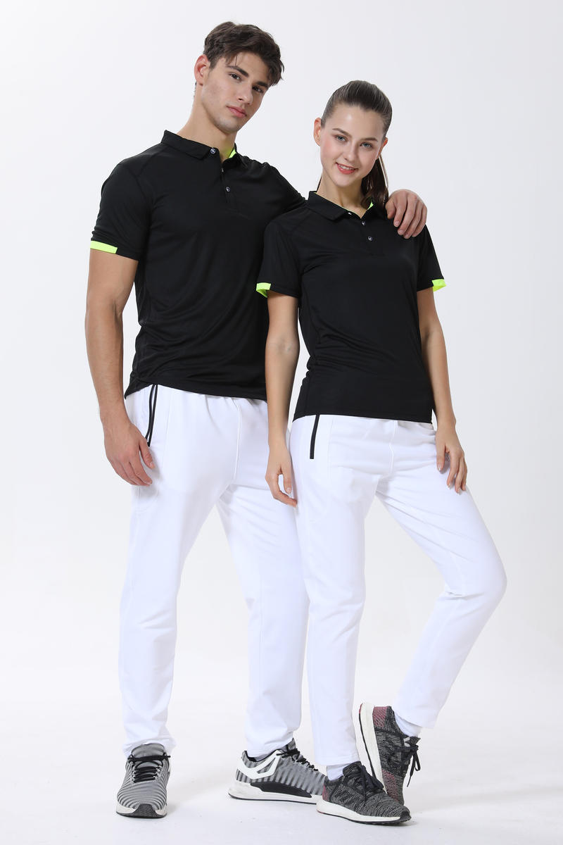 S219 # Short Sleeved Polo Shirt Polo Short Sleeved Collar