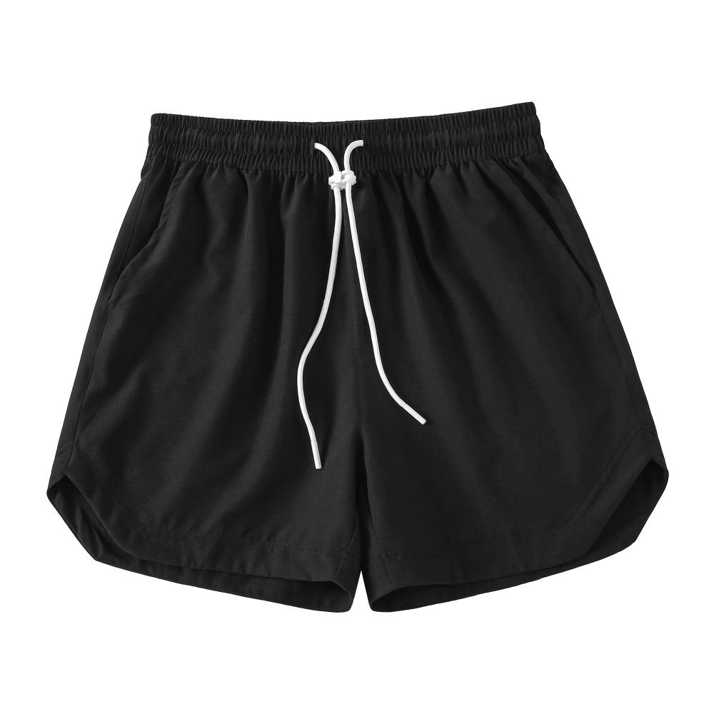 A6008- Four Sided Elastic Shorts, Three Quarter Pants