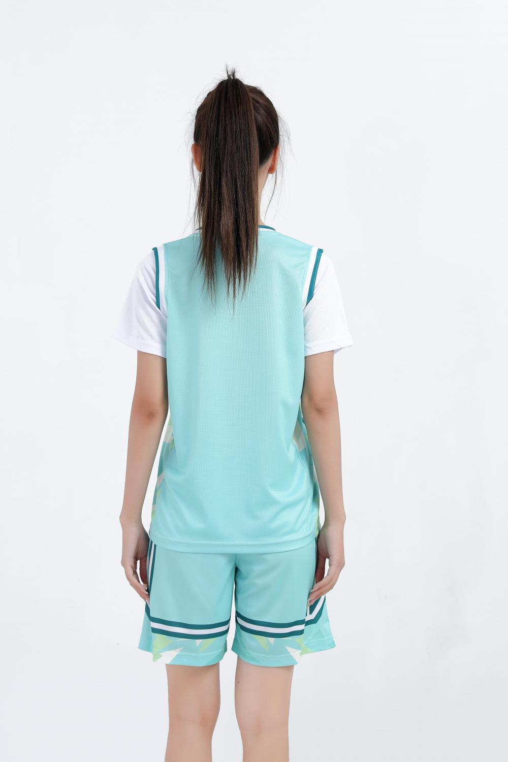 LQ1306 # Short Sleeved Basketball Set Short Sleeved Round Neck