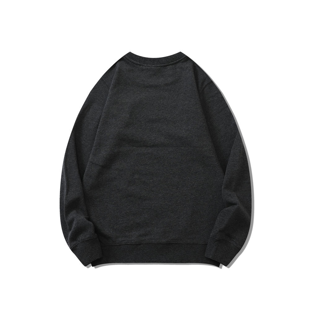 79111-430 Grams Ultra Soft Composite Velvet Round Neck Sweatshirt Long Sleeved Round Neck