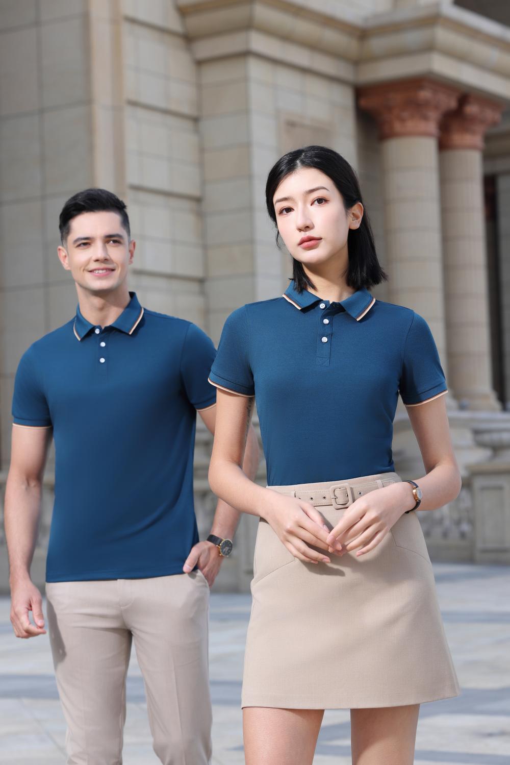 CX923 Polo Short Sleeved Lapel