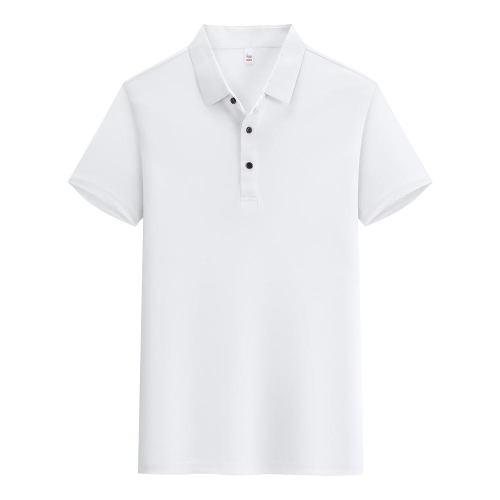 3501 Nylon Ammonia Solid Color Lapel Polo Short Sleeved Lapel