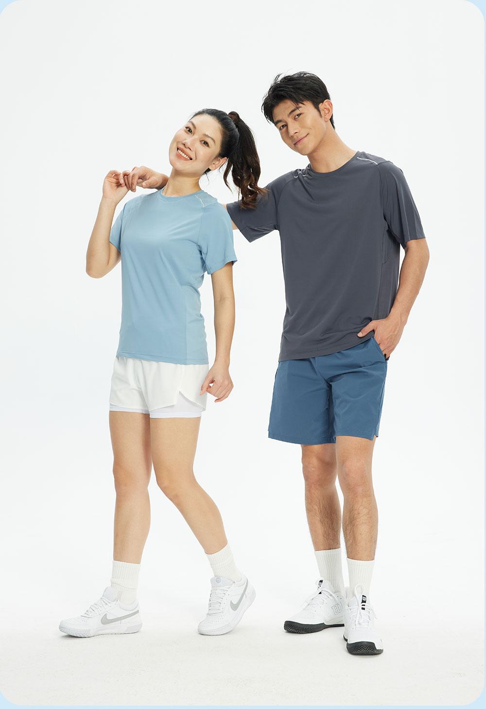 R365 # Sports Running Round Neck T-shirt Short Sleeve Round Neck