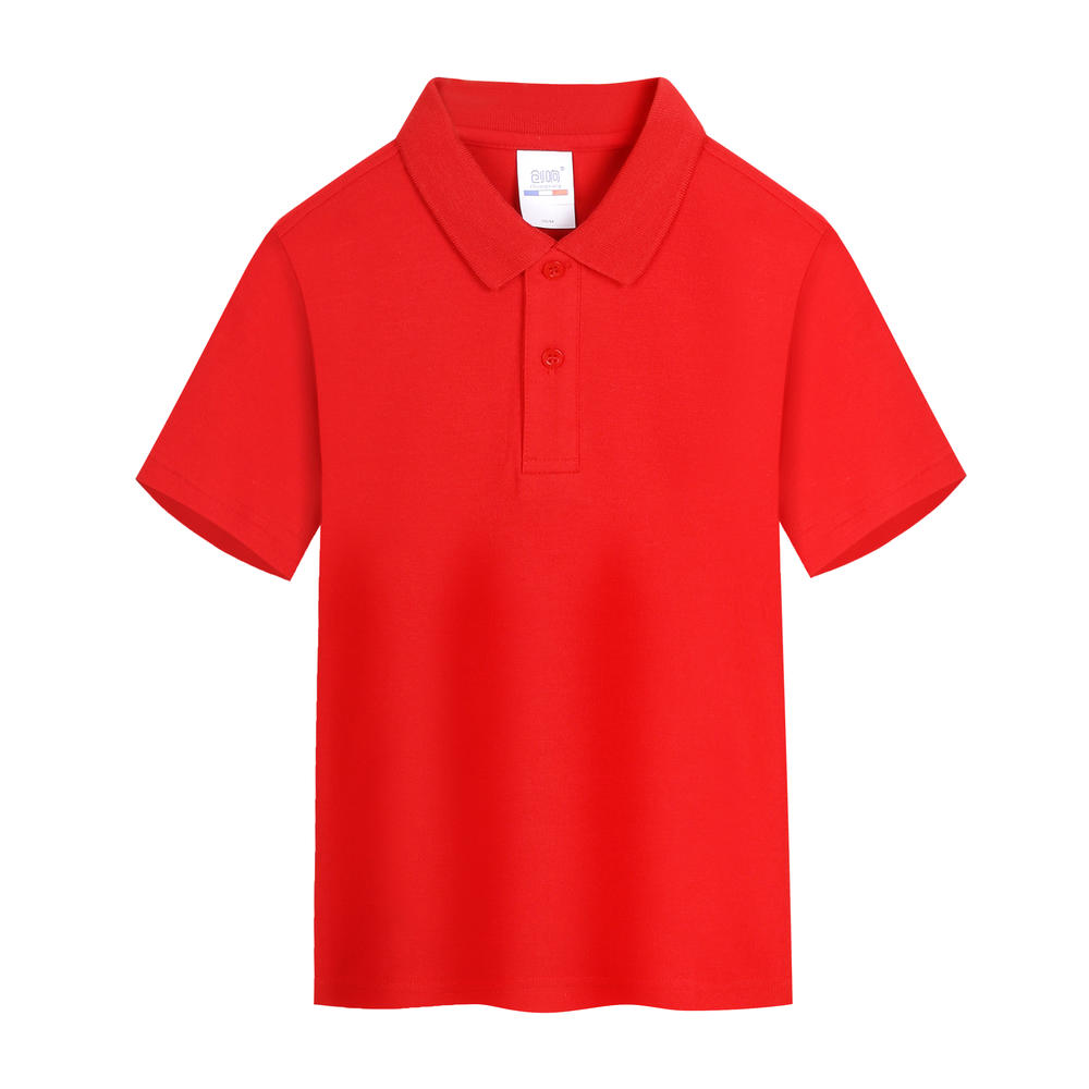 CX9219 Children's Polo Short Sleeved Lapel