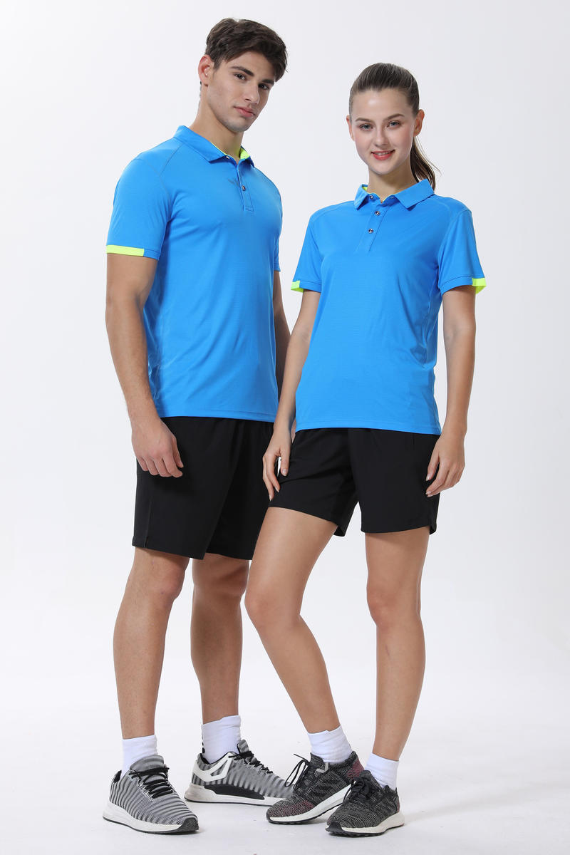 S219 # Short Sleeved Polo Shirt Polo Short Sleeved Collar