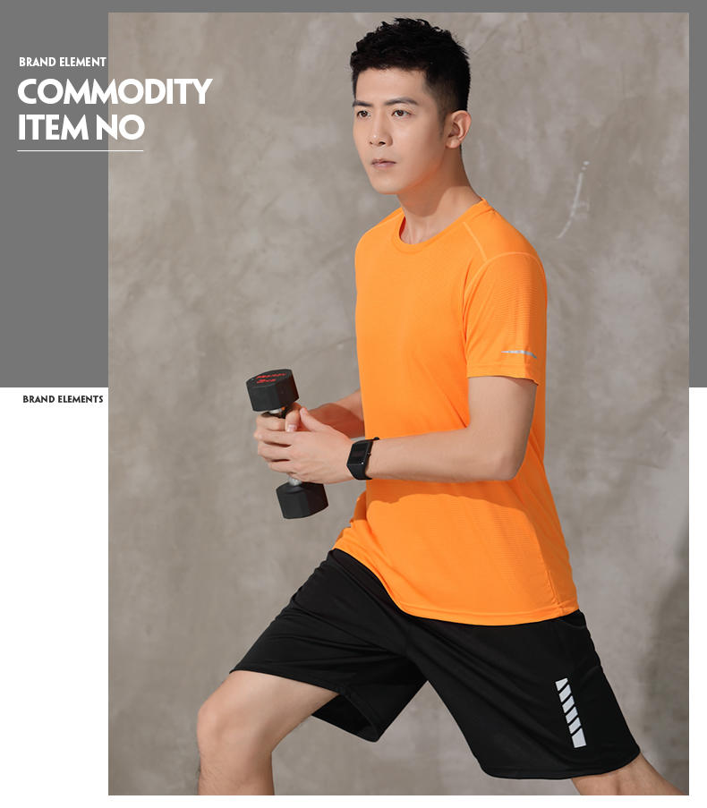 CX7112 T-shirt Short Sleeved Round Neck