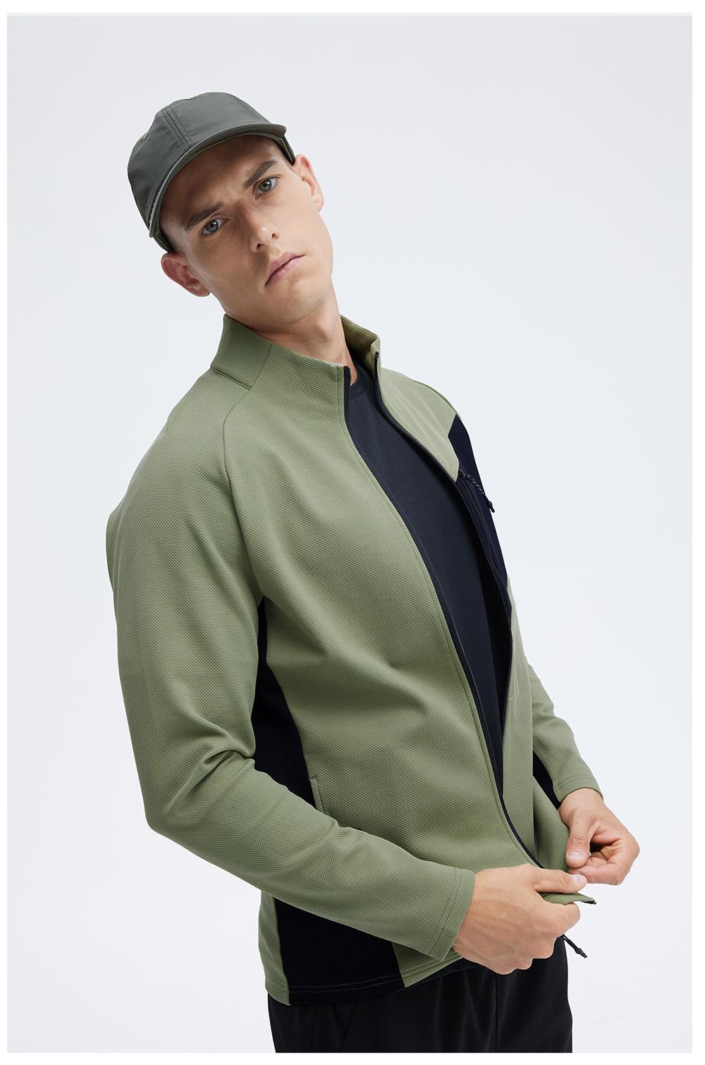 JK9857 # Casual Sports Jacket Long Sleeved Jacket