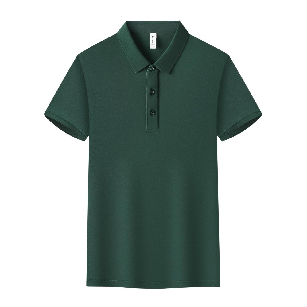 BT6699 Sorona Solid Color Lapel Polo Short Sleeved Lapel