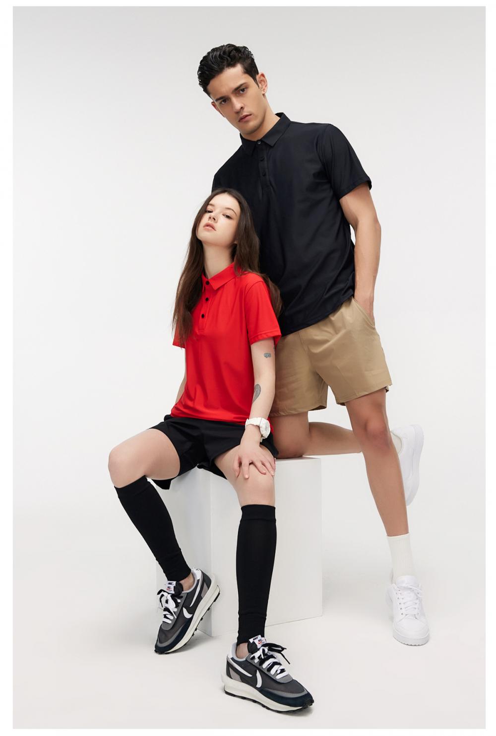 R327 # POLO Short Sleeve T-shirt Polo Short Sleeve Collar