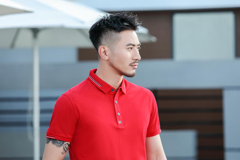 C9002 Polo Short Sleeved Lapel