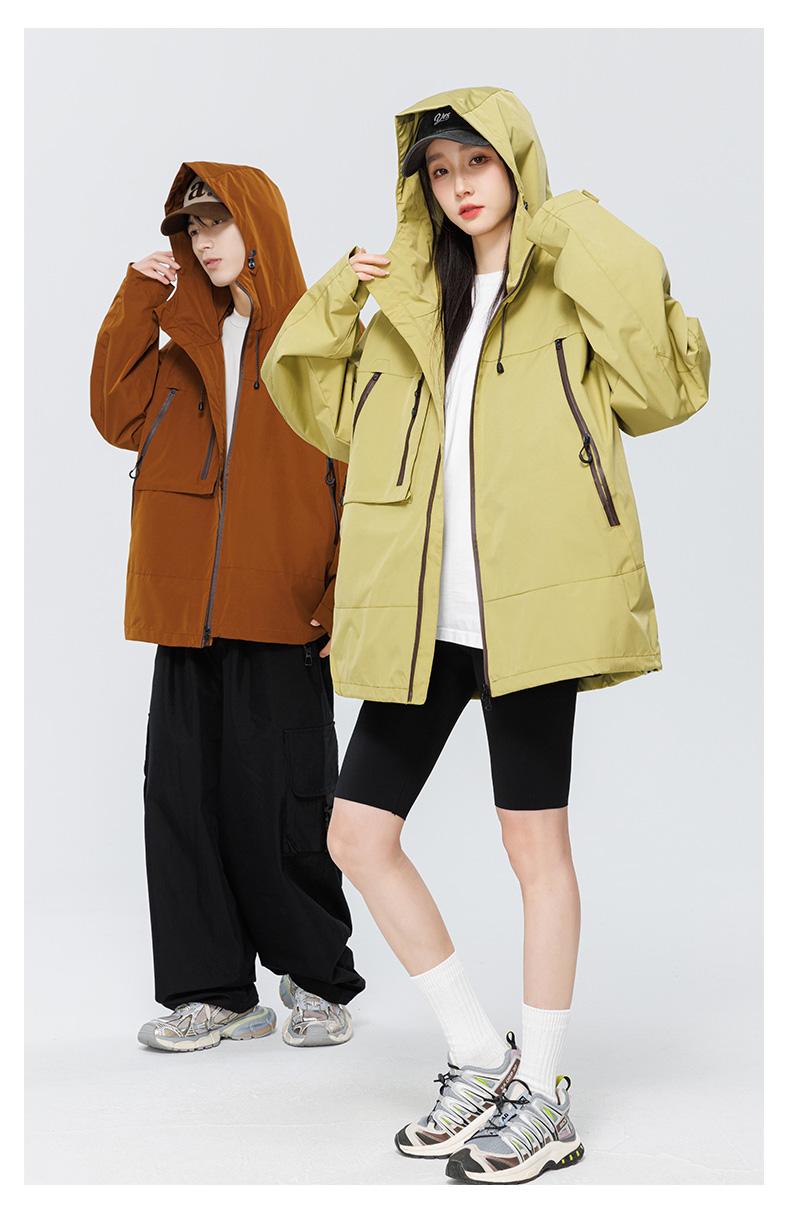 J91- Trendy Brand Thin Single-layer Windproof, Waterproof, Anti-static Submachine Jacket