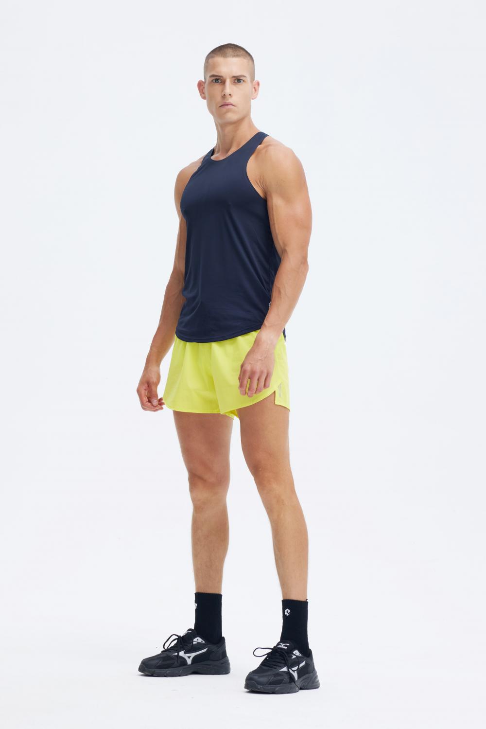 CQ9003 # Lightweight Sports Tank Top T-shirt With Sleeveless Round Neck