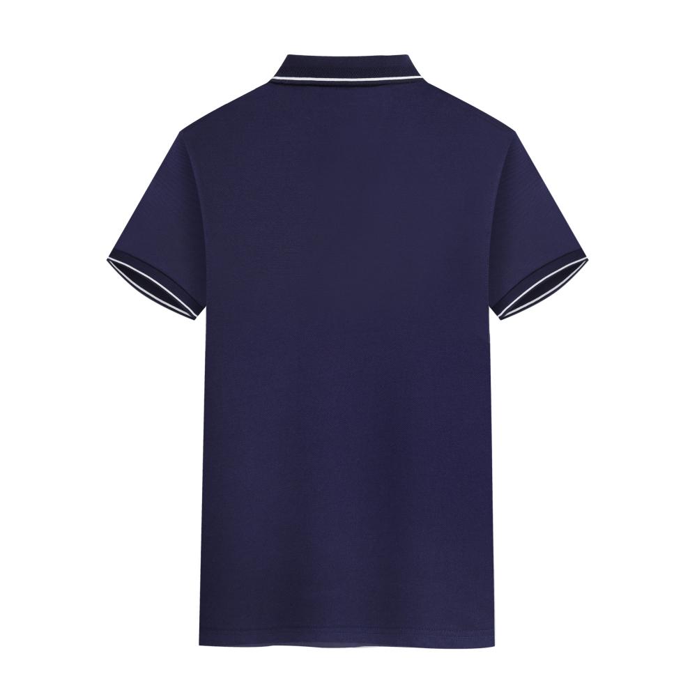 F2024-200g Combed Cotton Polo Shirt (60% Cotton, 40% Polyester) Polo Short Sleeved Collar