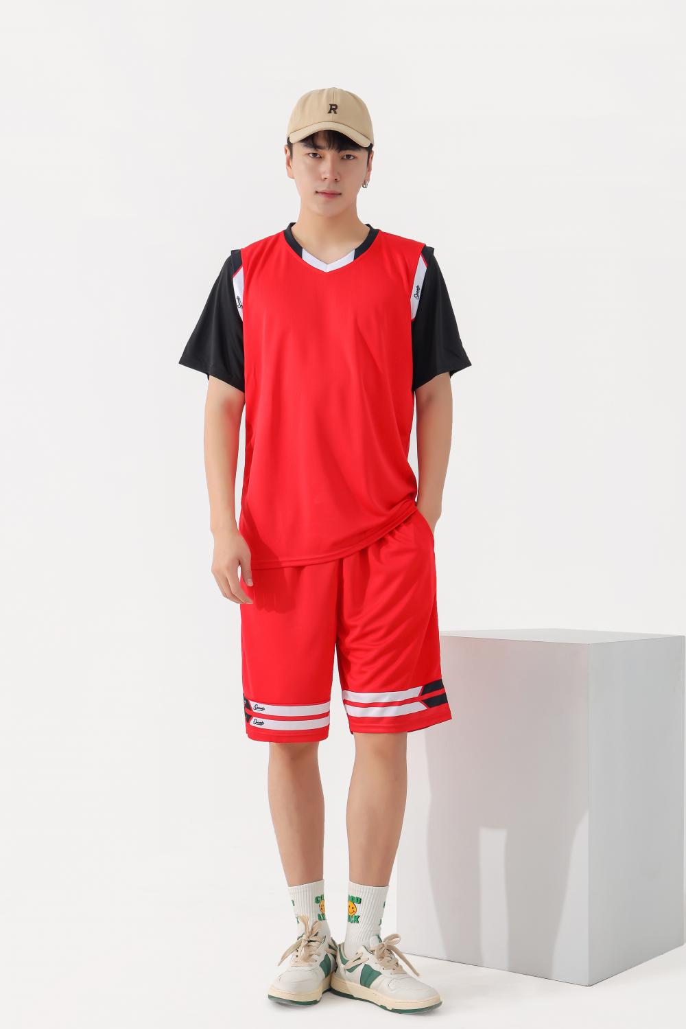 LQ210 # Short Sleeve Ball Suit Set Short Sleeve V-neck