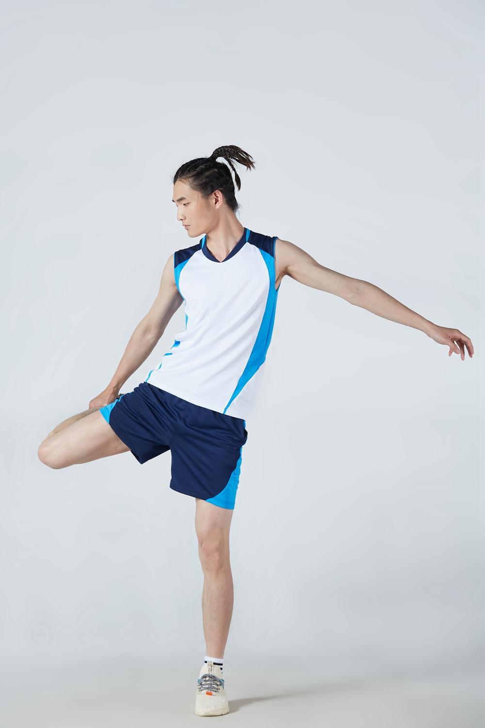 A832 # Volleyball Suit Men's Slim Fit